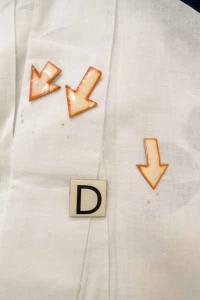 Photo23: O0624X Vintage Japanese kimono    White  YUKATA summer(made in Japan) for women /  Cotton/hemp  Flower,   (Grade C) (23)