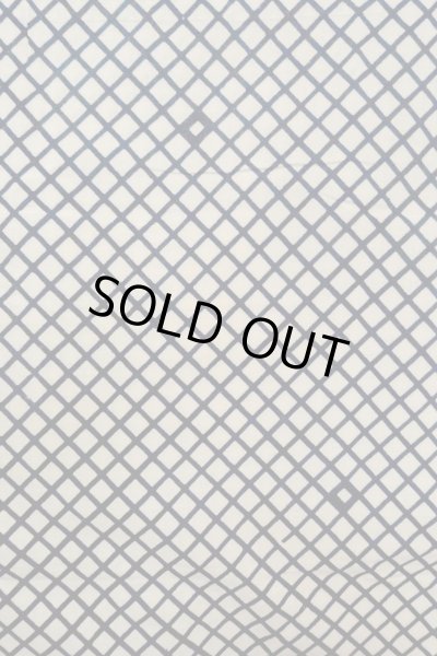 Photo4: O0625C Vintage Japanese kimono  Dark Indigo Blue YUKATA summer(made in Japan) for women / Cotton/hemp Plaid Checks   (Grade C) (4)