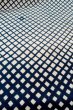 Photo12: O0625C Vintage Japanese kimono  Dark Indigo Blue YUKATA summer(made in Japan) for women / Cotton/hemp Plaid Checks   (Grade C) (12)