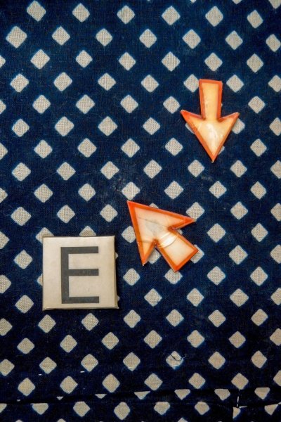 Photo20: O0625C Vintage Japanese kimono  Dark Indigo Blue YUKATA summer(made in Japan) for women / Cotton/hemp Plaid Checks   (Grade C) (20)