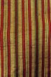 Photo7: O0711G Used Japanese kimono   Multi Color TSUMUGI pongee for women / Silk. Stripes   (Grade B) (7)