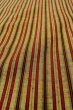 Photo9: O0711G Used Japanese kimono   Multi Color TSUMUGI pongee for women / Silk. Stripes   (Grade B) (9)