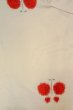 Photo3: O0711P Vintage Japanese kimono   Off White TSUMUGI pongee for women / Silk. Butterfly   (Grade C) (3)