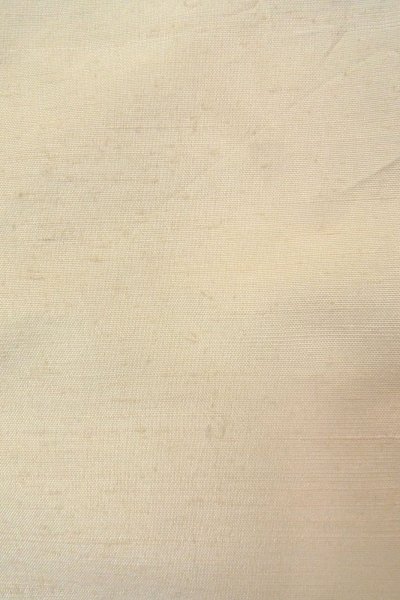 Photo7: O0711P Vintage Japanese kimono   Off White TSUMUGI pongee for women / Silk. Butterfly   (Grade C) (7)