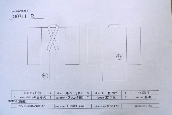 Photo13: O0711R Used Japanese kimono   Black TSUMUGI pongee for women / Silk. Flower,   (Grade B) (13)
