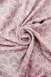 Photo12: O0718M Vintage Japanese kimono   Ivory ORI woven for women / Silk. Flower,   (Grade C) (12)