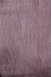 Photo5: O0718P Vintage Japanese kimono  Grayish Purple ORI woven for women / Silk. Wood grain pattern   (Grade B) (5)