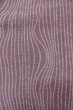 Photo6: O0718P Vintage Japanese kimono  Grayish Purple ORI woven for women / Silk. Wood grain pattern   (Grade B) (6)