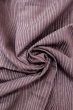 Photo10: O0718P Vintage Japanese kimono  Grayish Purple ORI woven for women / Silk. Wood grain pattern   (Grade B) (10)