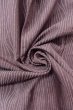 Photo11: O0718P Vintage Japanese kimono  Grayish Purple ORI woven for women / Silk. Wood grain pattern   (Grade B) (11)