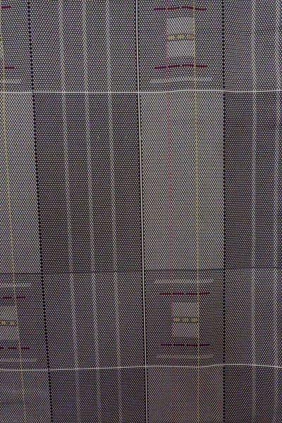 Photo4: O0718Q Vintage Japanese kimono   Black ORI woven for women / Silk. Line,   (Grade A) (4)