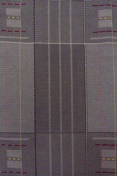 Photo5: O0718Q Vintage Japanese kimono   Black ORI woven for women / Silk. Line,   (Grade A) (5)