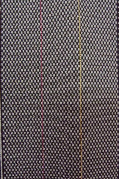 Photo7: O0718Q Vintage Japanese kimono   Black ORI woven for women / Silk. Line,   (Grade A) (7)