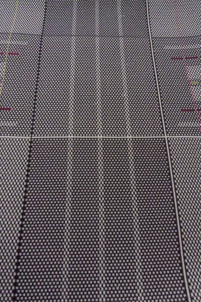 Photo10: O0718Q Vintage Japanese kimono   Black ORI woven for women / Silk. Line,   (Grade A) (10)