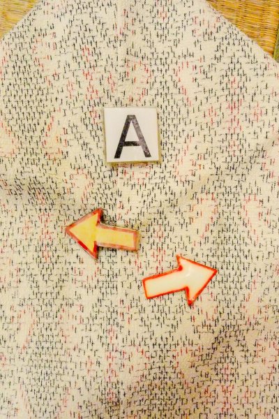 Photo14: O0718S Vintage Japanese kimono   Ivory ORI woven for women / Silk. Lozenges,   (Grade B) (14)