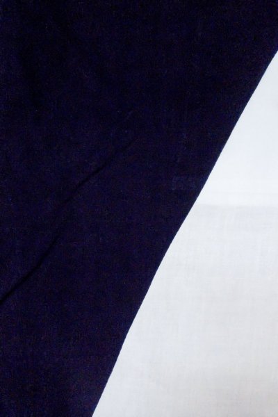 Photo3: O0718Y Vintage Japanese kimono   White YUKATA summer(made in Japan) for women / Cotton. Flower "Eba-pattern"  (Grade C) (3)