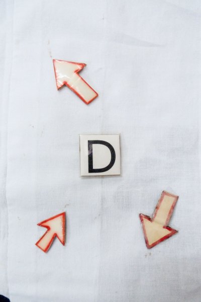 Photo17: O0718Y Vintage Japanese kimono   White YUKATA summer(made in Japan) for women / Cotton. Flower "Eba-pattern"  (Grade C) (17)