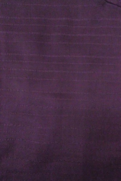 Photo3: O0805B Vintage Japanese kimono   Purple IROMUJI plain colored for women / Silk. Line,   (Grade B) (3)