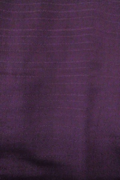 Photo4: O0805B Vintage Japanese kimono   Purple IROMUJI plain colored for women / Silk. Line,   (Grade B) (4)