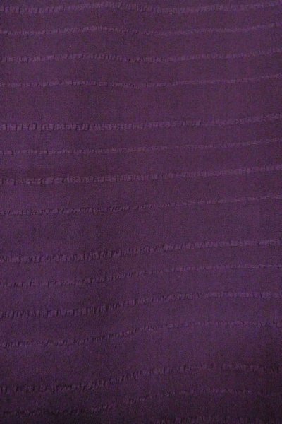 Photo5: O0805B Vintage Japanese kimono   Purple IROMUJI plain colored for women / Silk. Line,   (Grade B) (5)