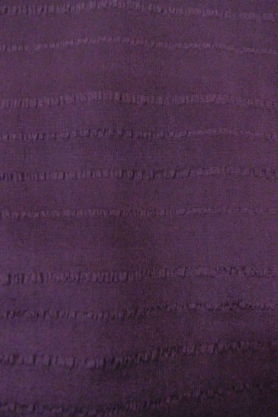 Photo6: O0805B Vintage Japanese kimono   Purple IROMUJI plain colored for women / Silk. Line,   (Grade B) (6)