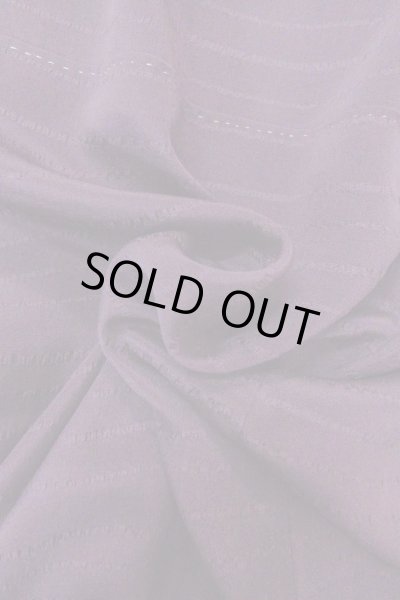 Photo11: O0805B Vintage Japanese kimono   Purple IROMUJI plain colored for women / Silk. Line,   (Grade B) (11)