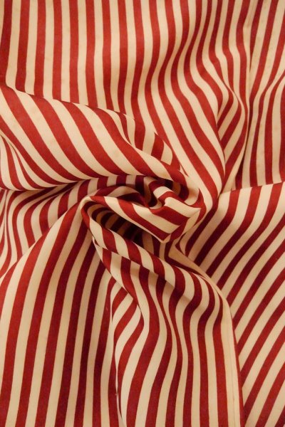 Photo11: O0805K Vintage Japanese kimono   Off White HAORI short jacket for women / Silk. Stripes   (Grade D) (11)