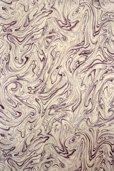 Photo3: O0805X Vintage Japanese kimono   White HAORI short jacket for women / Silk. Wood grain pattern   (Grade C) (3)