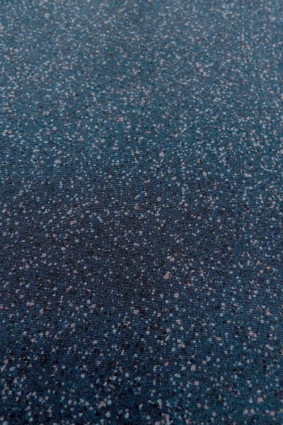 Photo10: Mint O0806A Vintage Japanese kimono  Dark Indigo Blue HAORI short jacket for women / Silk. Dot   (Grade A) (10)