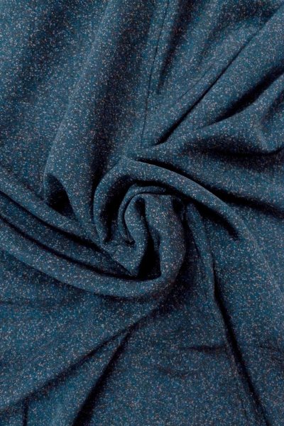 Photo12: Mint O0806A Vintage Japanese kimono  Dark Indigo Blue HAORI short jacket for women / Silk. Dot   (Grade A) (12)