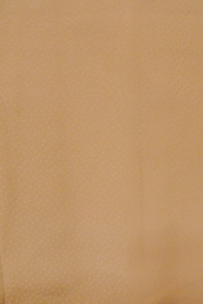 Photo3: O0806B Vintage Japanese kimono  Light Beige HAORI short jacket for women / Silk.    (Grade B) (3)