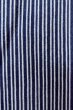 Photo7: O0826B Vintage Japanese kimono   Indigo Blue YUKATA summer(made in Japan) for men / Cotton. Stripes   (Grade C) (7)
