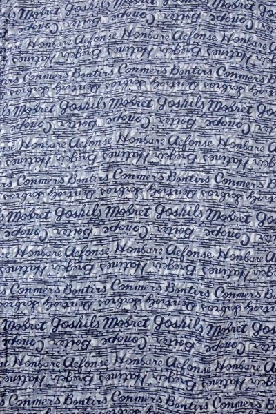 Photo3: O0826C Vintage Japanese kimono   Indigo Blue YUKATA summer(made in Japan) for men / Cotton.    (Grade C) (3)