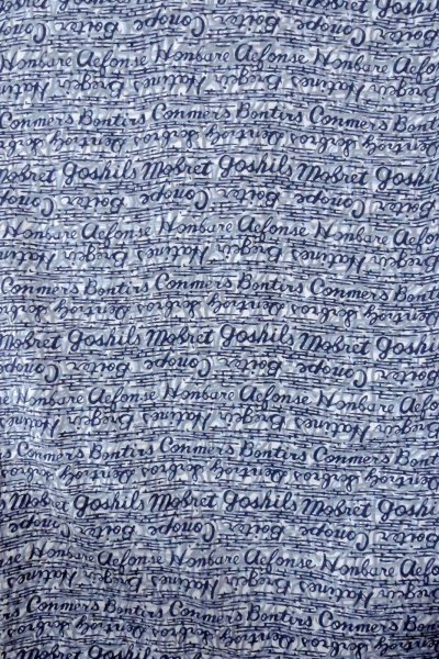 Photo4: O0826C Vintage Japanese kimono   Indigo Blue YUKATA summer(made in Japan) for men / Cotton.    (Grade C) (4)