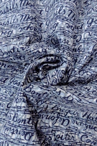 Photo11: O0826C Vintage Japanese kimono   Indigo Blue YUKATA summer(made in Japan) for men / Cotton.    (Grade C) (11)