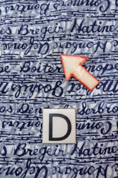 Photo17: O0826C Vintage Japanese kimono   Indigo Blue YUKATA summer(made in Japan) for men / Cotton.    (Grade C) (17)