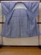 Photo2: O0826E Vintage Japanese kimono   Indigo Blue YUKATA summer(made in Japan) for men / Cotton. Abstract pattern   (Grade C) (2)
