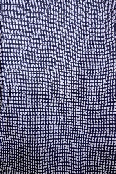 Photo3: O0826E Vintage Japanese kimono   Indigo Blue YUKATA summer(made in Japan) for men / Cotton. Abstract pattern   (Grade C) (3)