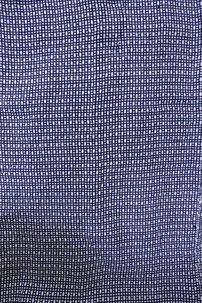 Photo4: O0826E Vintage Japanese kimono   Indigo Blue YUKATA summer(made in Japan) for men / Cotton. Abstract pattern   (Grade C) (4)