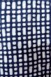 Photo7: O0826E Vintage Japanese kimono   Indigo Blue YUKATA summer(made in Japan) for men / Cotton. Abstract pattern   (Grade C) (7)