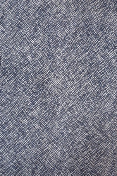 Photo3: O0826G Vintage Japanese kimono   Indigo Blue YUKATA summer(made in Japan) for women / Cotton. Plaid Checks,   (Grade D) (3)