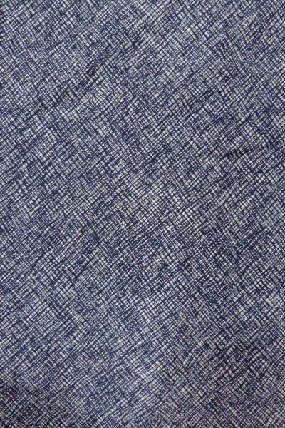 Photo4: O0826G Vintage Japanese kimono   Indigo Blue YUKATA summer(made in Japan) for women / Cotton. Plaid Checks,   (Grade D) (4)