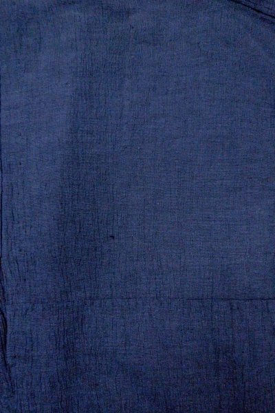 Photo3: O0826I Vintage Japanese kimono  Dark Indigo Blue YUKATA summer(made in Japan) for women / Cotton. Line   (Grade D) (3)