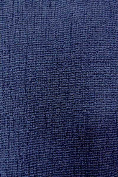 Photo6: O0826I Vintage Japanese kimono  Dark Indigo Blue YUKATA summer(made in Japan) for women / Cotton. Line   (Grade D) (6)