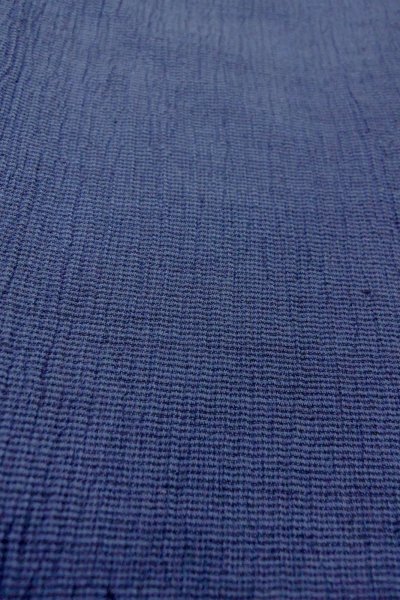 Photo10: O0826I Vintage Japanese kimono  Dark Indigo Blue YUKATA summer(made in Japan) for women / Cotton. Line   (Grade D) (10)