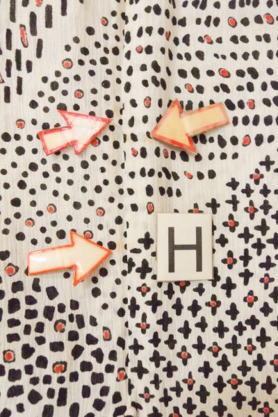 Photo21: O0826N Vintage Japanese kimono   Off White OJIYACHIJIMI for women / Linen. Flower,   (Grade C) (21)