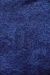 Photo3: O0826S Vintage Japanese kimono   Indigo Blue KOMON dyed for women / Silk. Bamboo leaf,   (Grade B) (3)