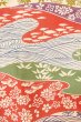 Photo6: O0826U Vintage Japanese kimono   Multi Color KOMON dyed for women / Silk. Chrysanthemum,   (Grade B) (6)