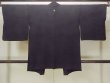 Photo2: Mint O0902C Vintage Japanese kimono   Black HAORI short jacket for women / Silk.    (Grade A) (2)