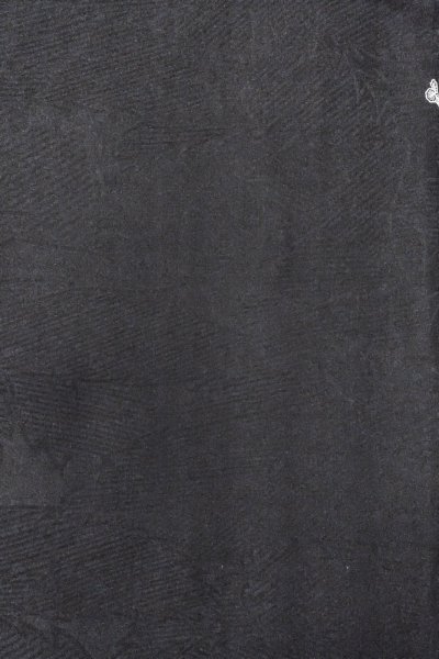 Photo4: O0902G Vintage Japanese kimono   Black HAORI short jacket for women / Silk.    (Grade B) (4)